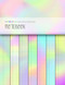 Soft Rainbow College Ruled Colored Paper Notebook