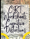 CBT Worksheets Cognitive Distortions