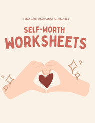 150+ Self Worth Worksheets - Inner Critic Workbook Self Love Self