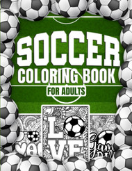 Soccer Coloring Book For Adults