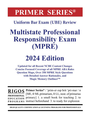 Primer Series Uniform Bar Exam Primer Series Uniform Bar Exam