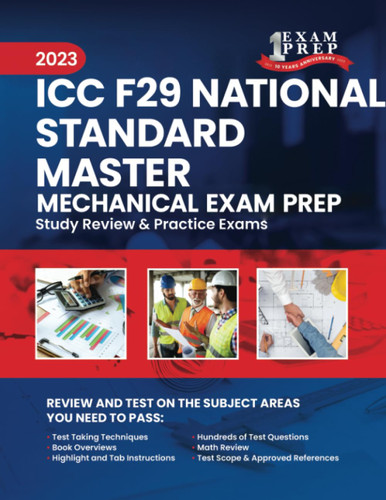 2023 ICC F29 National Standard Master Mechanical Exam Prep: 2023