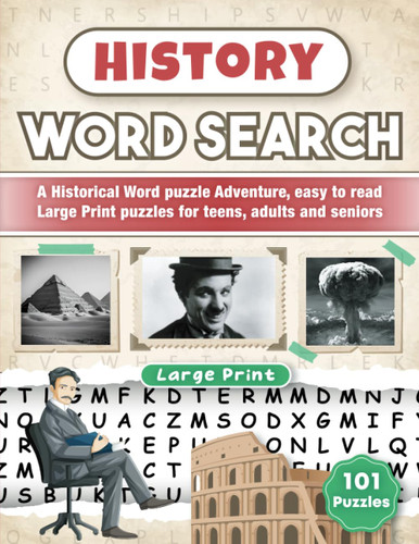 History Word Search: A Historical Word puzzle Adventure through time