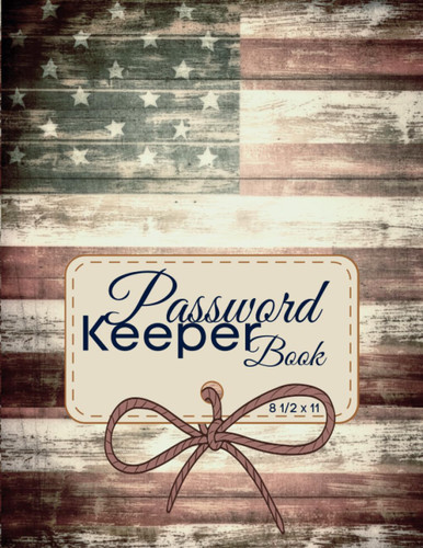 PASSWORD KEEPER BOOK 8 1/2 X 11