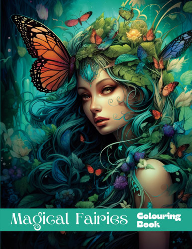 Coloring Book for Adults Fairies