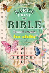 Bible Word Search Large Print for Adults