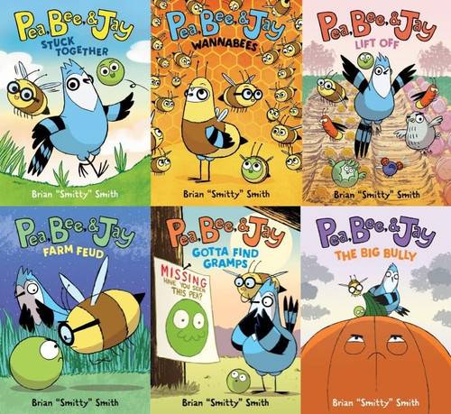 Pea Bee & Jay Series 6 Books Set