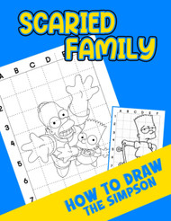 How To Draw Scaried Family