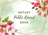 Notary Public Record Book: Simple Register for Notarial Acts