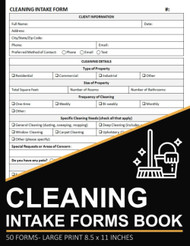 Cleaning Intake Forms Book
