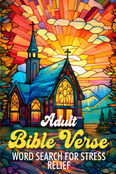 Adult Bible Verse Word Search for Stress Relief