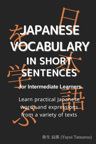 Japanese Vocabulary in Short Sentences for Intermediate Learners