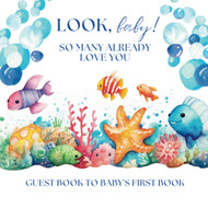 Look Baby! So Many Already Love You | Guest Book for Baby Shower
