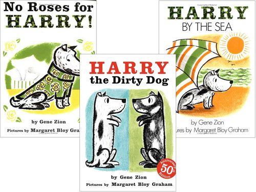 Harry the Dog Series 3 Books Set - No Roses for Harry! Harry by the