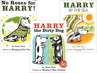 Harry the Dog Series 3 Books Set - No Roses for Harry! Harry by the