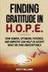 Finding Gratitude in H.O.P.E.