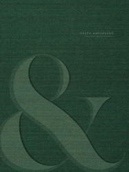 Green Ampersand - The Home Decor Accent Book for Stacking and Coffee