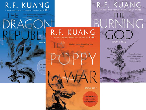 The Poppy War Trilogy Set By R. F Kuang (Paperback Edition)