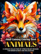 Adult Calming Coloring Book - Animals