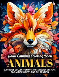 Adult Calming Coloring Book - Animals