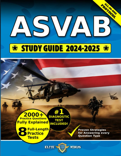 ASVAB Study Guide: The Most Comprehensive Book with 8 Practice Tests