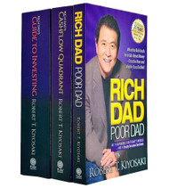 Robert Kiyosaki Rich Dad Poor Dad 3 Books Collection Set