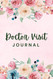 Doctor Visit Journal: Simple Medical Appointments and Health