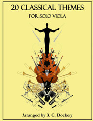 20 Classical Themes for Solo Viola