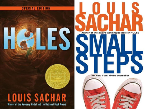 Holes Series 2 Books Set - Holes; Small Steps By Louis Sachar