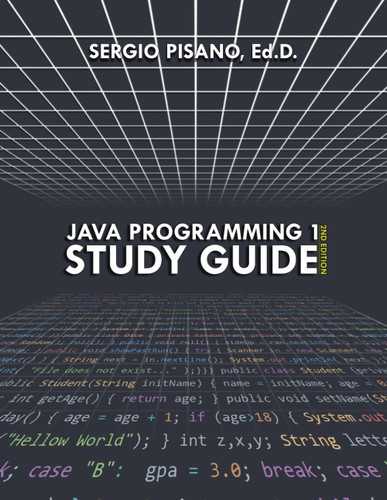 Java Programming 1 Study Guide