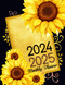 2024-2025 Monthly Planner: Two Year