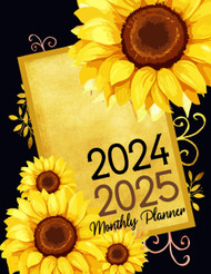 2024-2025 Monthly Planner: Two Year