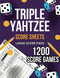 Triple Yahtzee Score Sheets