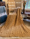 Celtic Cabled Throws to Crochet: 7 Intermediate Crocheted Throws with