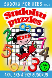 Sudoku Puzzles for Kids: For Kids & Toddlers Ages 6-12