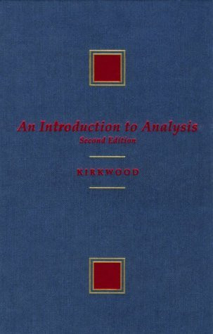 Introduction To Analysis