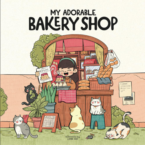 My Adorable Bakery Shop Coloring Book