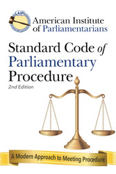American Institute of Parliamentarian Standard Code of Parliamentary
