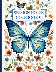 Session Notes Notebook for Therapists & Social Workers