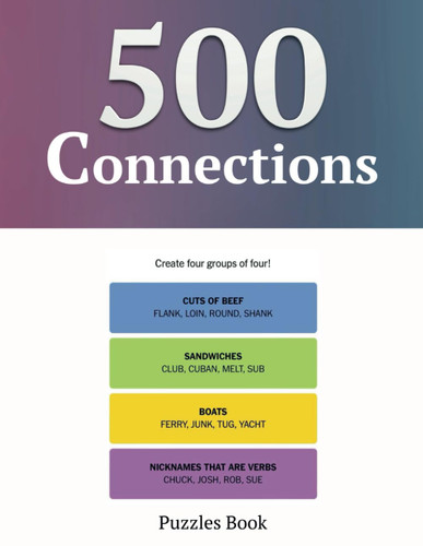 Connections Puzzles Book