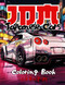 Japanese Cars Coloring Book for Car Lovers