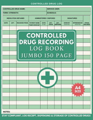 Controlled Drug Recording Book