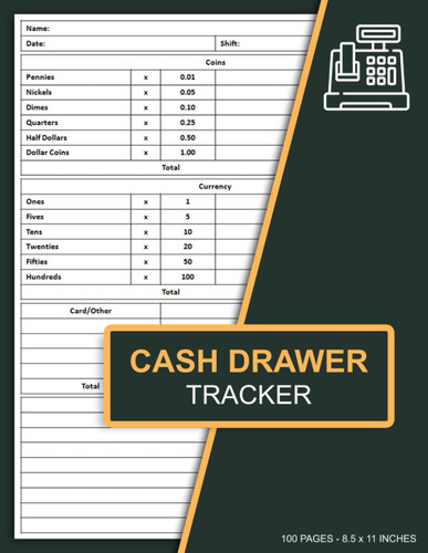 Cash Drawer Tracker: Track Money in Your Cash Register or Drawer