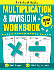Multiplication Division Workbook: 100 Pages Of Math Timed Tests