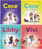 Cece Loves Science Series 4 Books Set - Cece Loves Science; Cece