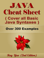JAVA Cheat Sheet Complete Reference Guide by Examples Cover all Basic