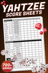 720+ Games Yahtzee Score Sheets