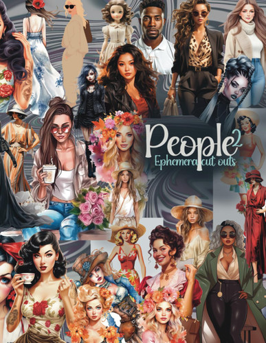 The book of People ephemera Cut-Outs: Volume 2 cut and collage