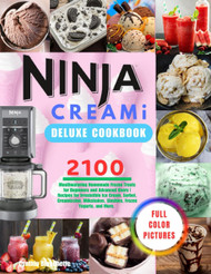 Ninja CREAMi Deluxe Cookbook With Full Color Pictures