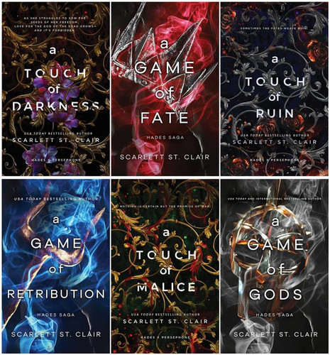 Hades x Persephone Saga Series 6 Books Set - A Touch of Darkness A